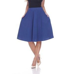 A-LINE Flare Skirt / 2 Pockets